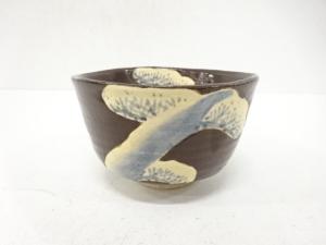 作家物　松絵　茶碗(保護箱付)